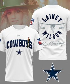 Dallas Cowboys | Premium NFL Lainey Wilson Fan 3D Shirt