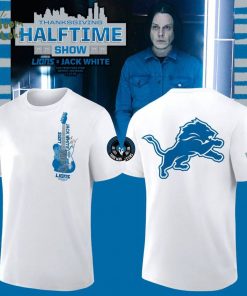 Detroit Lions x Jack White Thanksgiving Halftime Show White Tee