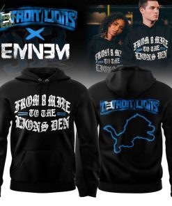 Eminem x Detroit Lions “Thanksgiving Halftime Show” Hoodie