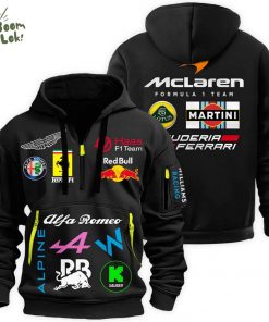 F1 Team Legends Exclusive FanGear Hoodie Half Zipper