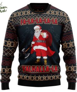 Fa-la-la-la Valhalla-la Viking Ugly Christmas Sweater
