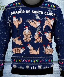 Funny Santa Claus Christmas Ugly Sweater