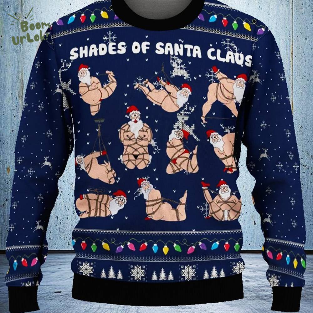 Funny Santa Claus Christmas Ugly Sweater Funny Santa Claus Christmas Ugly Sweater