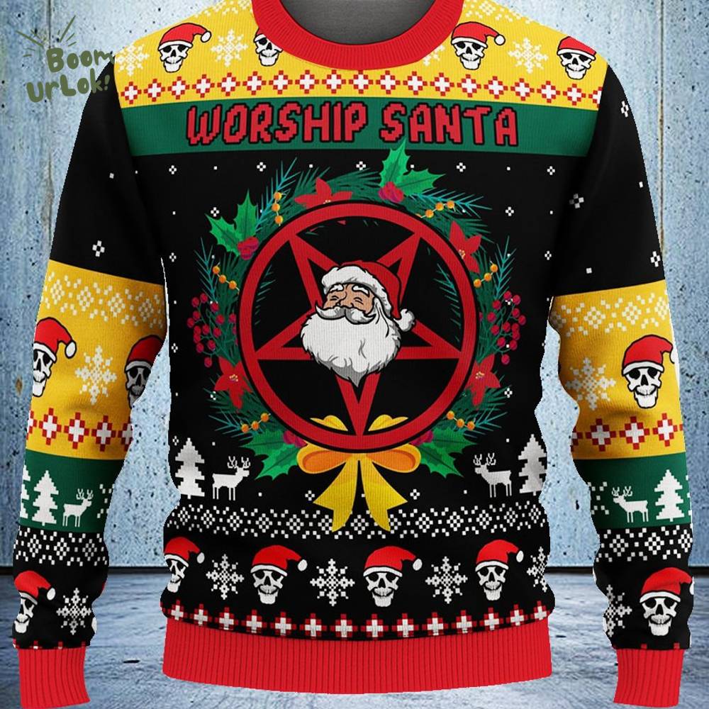 Funny Santa Claus Ugly Sweat Funny Santa Claus Ugly Sweat