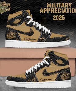 GS Rabbits 2025 Military Appreciation Custom Name Shoes JD
