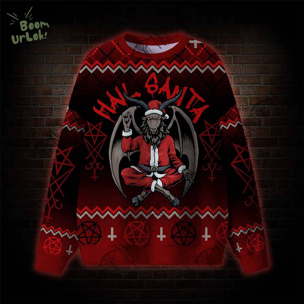 Hail Santa Ugly Sweat Hail Santa Ugly Sweat