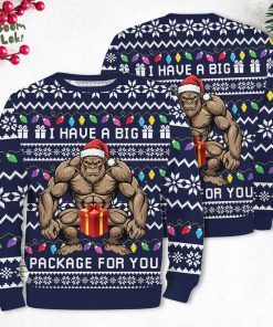 I Have A Big Package For You Ugly Sweater