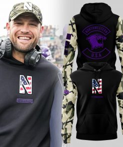 Limited Editon Northwestern Military Hoodie