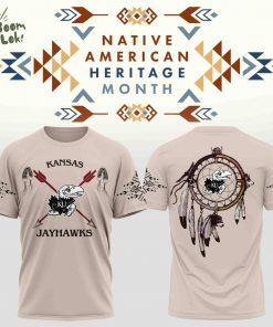 Kansas Jayhawks x Native American Heritage Month tee