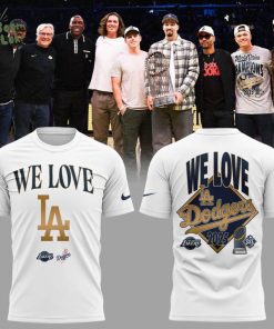 L.A Lakers Celebrated the Champs Dodgers 2025 Shirt