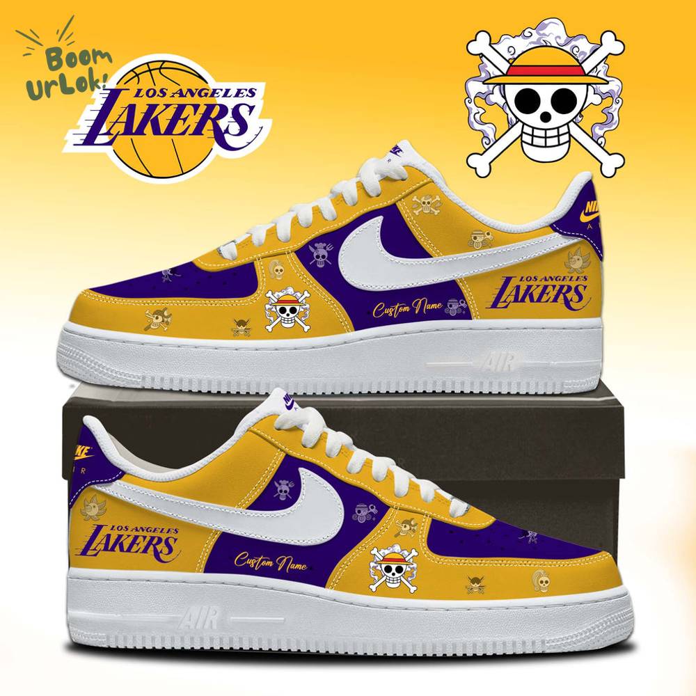 LA Lakers OnePiece Luffy x Lakers – Limited Edition AF1 LA Lakers OnePiece Luffy x Lakers – Limited Edition AF1