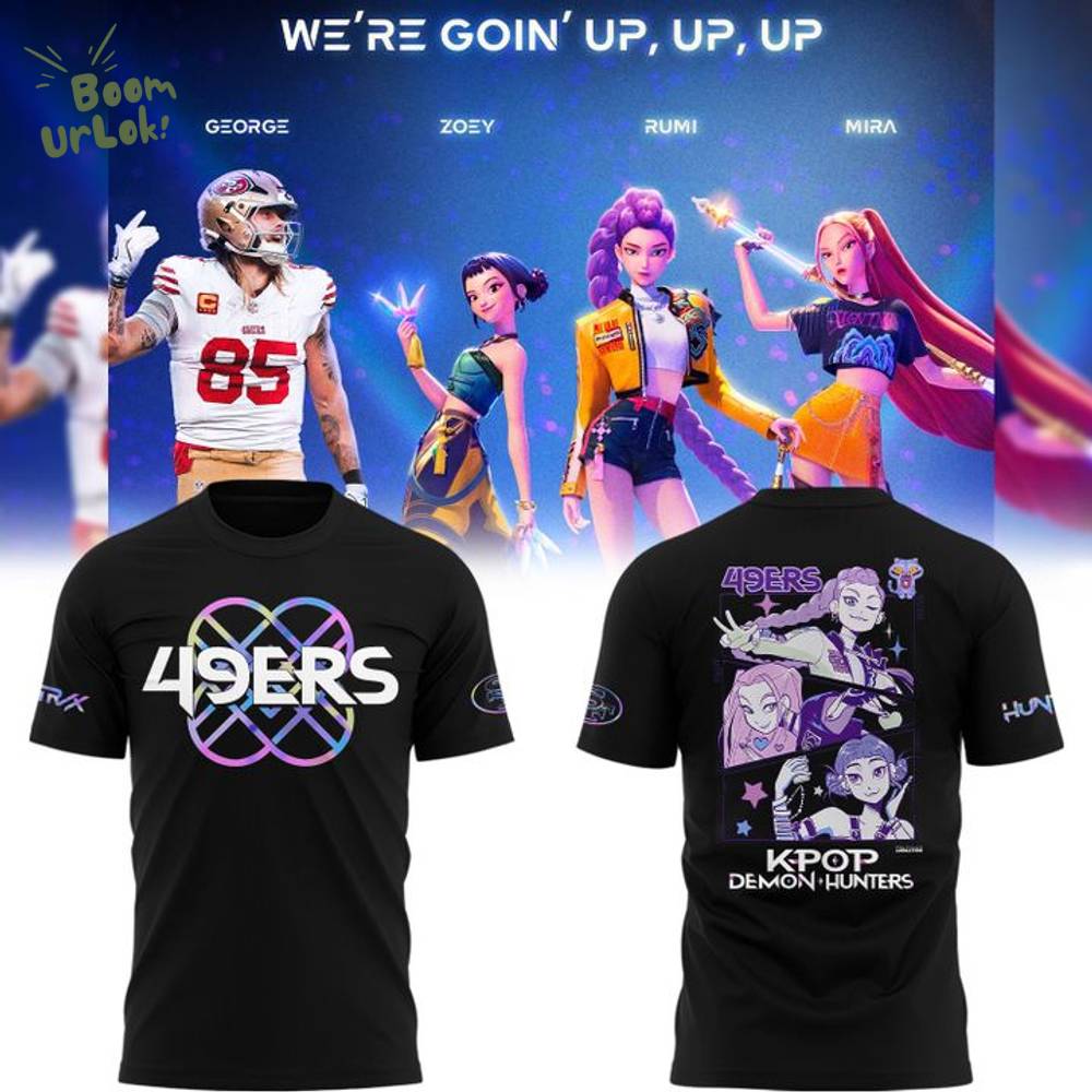Limited Edition 49ERS x KPOP DEMON HUNTERS T-Shirt Limited Edition 49ERS x KPOP DEMON HUNTERS T-Shirt