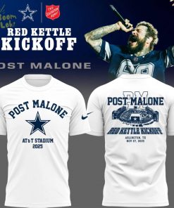 Limited Edition COW Football P.Malone Red Kettle Kickoff 25 TShirt