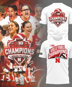 Limited Edition HuskerVB 2025 Champions W Tshirt