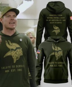 Limited Edition Viking x Salute to Service 2025 Hoodie