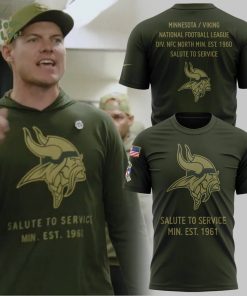 Limited Edition Viking x Salute to Service 2025 Tshirt
