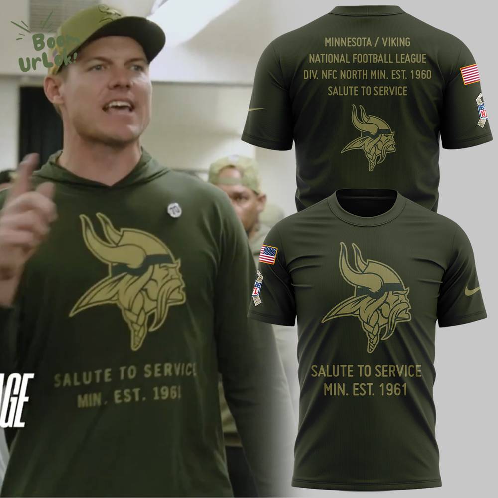 Limited Edition Viking x Salute to Service 2025 Tshirt Limited Edition Viking x Salute to Service 2025 Tshirt