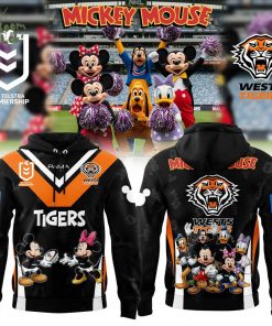 Limited Edition W Tigers Mickey Mouse Hoodie