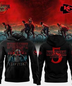 Limited Editions Kansas City Chiefs x Stranger Things Special Hoodie 2025
