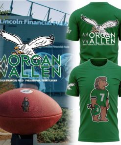 Men’s Kelly Green Philadelphia Eagles x Morgan Wallen 2026 Tour Shirt
