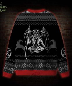 Merry Antichristmas Satan Claus Satanic Ugly Sweatshirts