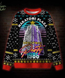 Nakatomi Plaza Christmas Party 1988 Ugly Sweatshirt