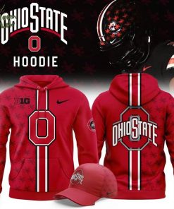 Ohio State Buckeyes Hoodie 2025-Red