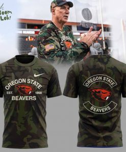 Oregon State Football Military Appreciation Night Combo Shirt