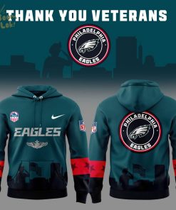 P Eagles Veterans Day Game Unifrom Combo Hoodie