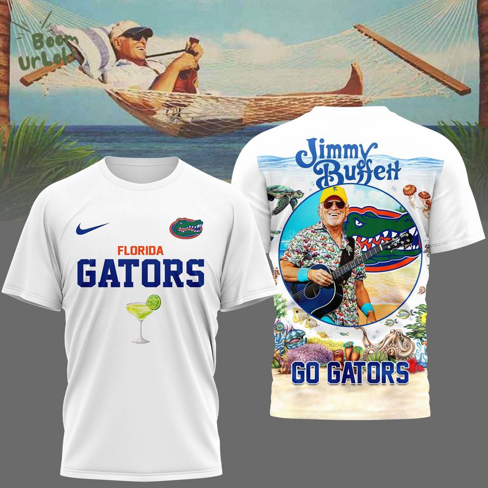Premium NCAA Florida Gators x Jimmy Buffett 3D Shirt Premium NCAA Florida Gators x Jimmy Buffett 3D Shirt