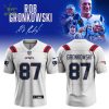 New England Patriots “Thank You Rob Gronkowski” Limited Jersey