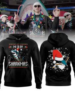 San Jose Sharks Merry Christmas 2025 Hoodie