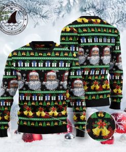 Santa Claus Jingle Bell Ugly Christmas Sweater