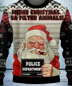 Santa’s Mugshot Christmas Ugly Sweat