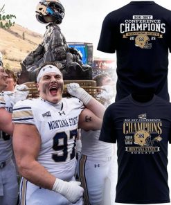 Special 2025 Big Sky Conference Champions Montana State Football T-Shirt