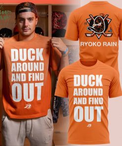 Special New Ryoko Rain x Anaheim Ducks Tshirt