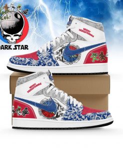 Star Wars x Grateful Dead x Christmas AJ1 High Sneakers Shoes For Men And Women
