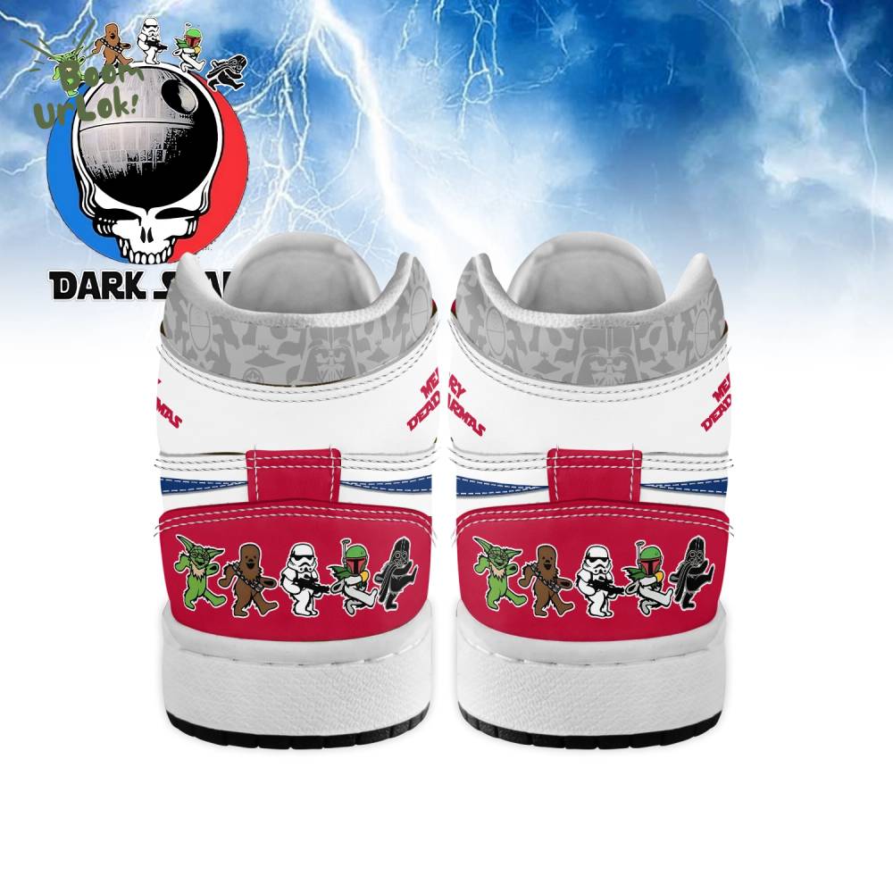 Star Wars x Grateful Dead x Christmas AJ1 High Sneakers Shoes For Men And Women Star Wars x Grateful Dead x Christmas AJ1 High Sneakers Shoes For Men And Women