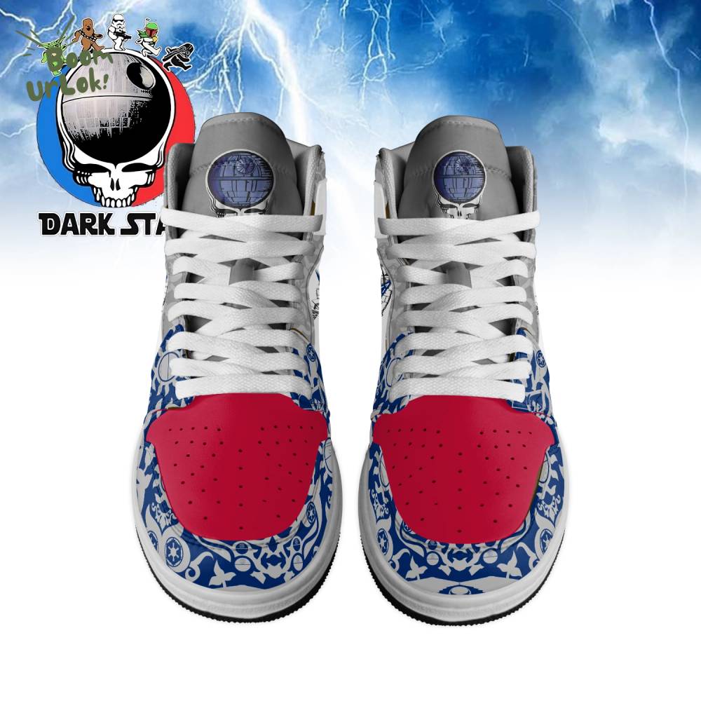 Star Wars x Grateful Dead x Christmas AJ1 High Sneakers Shoes For Men And Women Star Wars x Grateful Dead x Christmas AJ1 High Sneakers Shoes For Men And Women