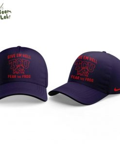 TCU Give em Hell, Fear the Frog Combo Shirt