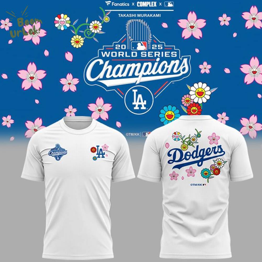 Takashi Murakami x LA Dodgers World Series Champions 2025 T-SHIRT Takashi Murakami x LA Dodgers World Series Champions 2025 T-SHIRT