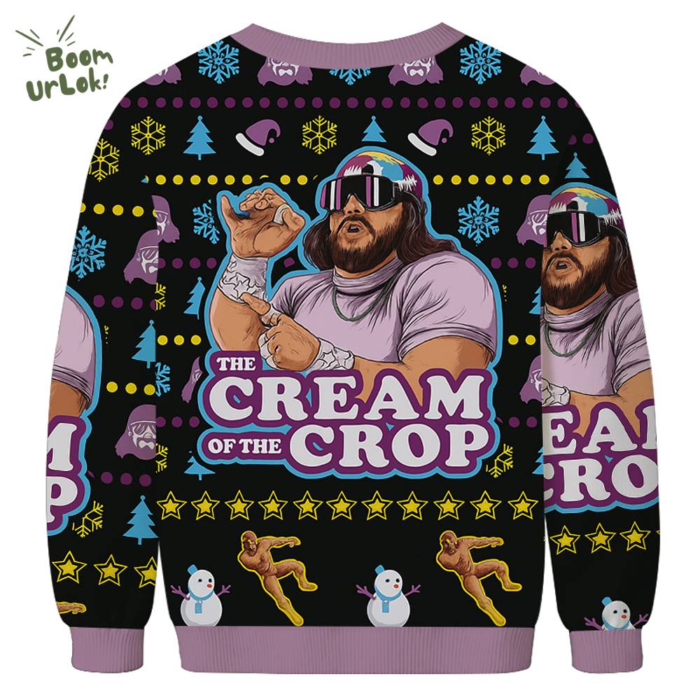 The Jesus of the Crop Christmas Ugly Sweat The Jesus of the Crop Christmas Ugly Sweat