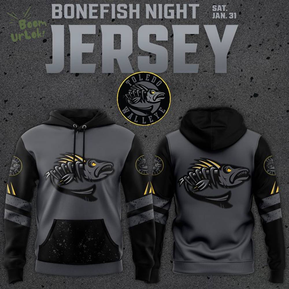 Toledo Walleye Special Hoodie 2025-2026 Toledo Walleye Special Hoodie 2025-2026