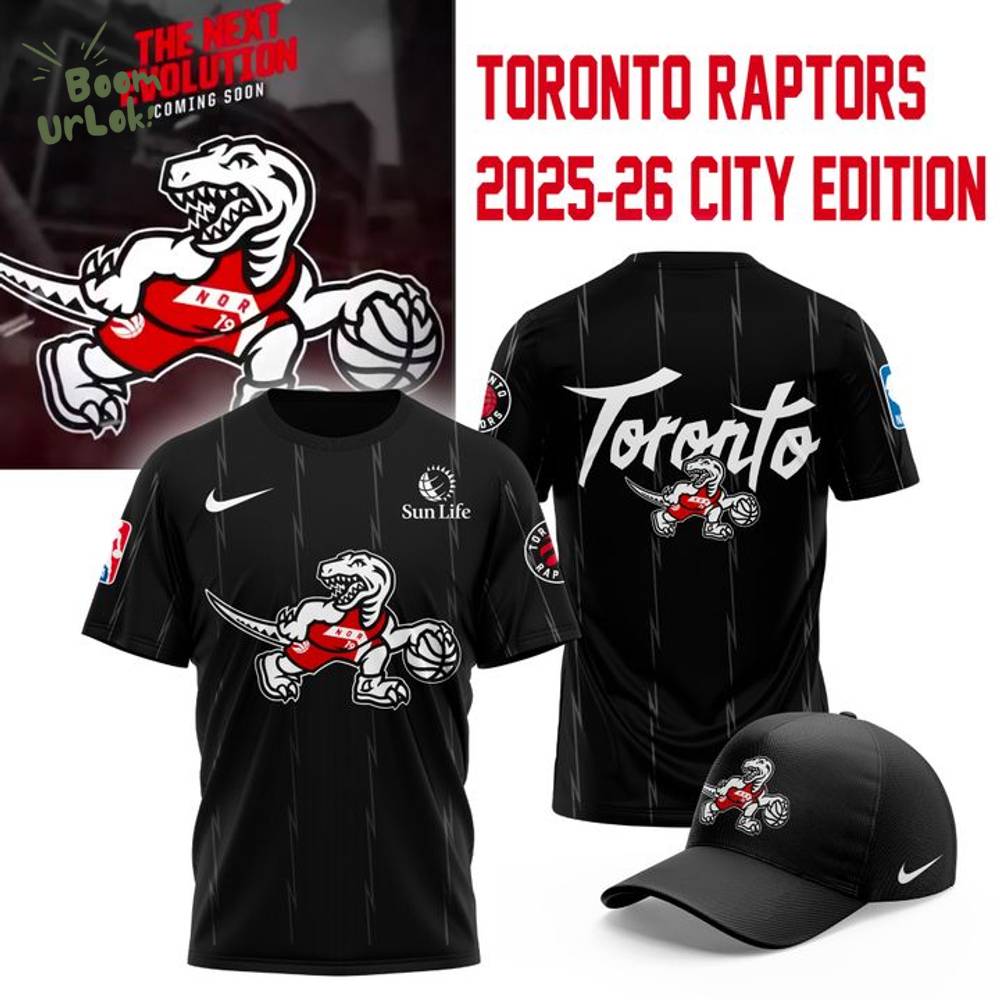 Toronto Raptors 2025-26 City Edition T-Shirt Toronto Raptors 2025-26 City Edition T-Shirt