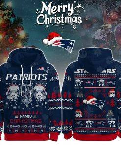 Unisex Patriots Merry Christmas The Force Edition Hoodie