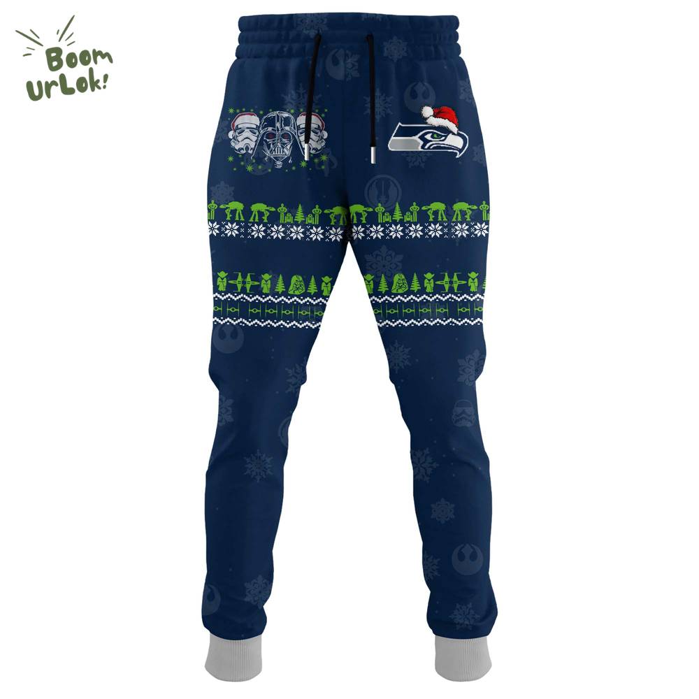 Unisex Seahawks Merry Christmas The Force Edition Hoodie Unisex Seahawks Merry Christmas The Force Edition Hoodie