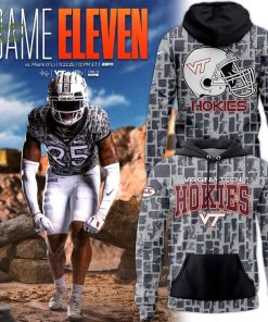 Virginia Tech Football 2025 Special edition “Stone Wall” Combo Hoodie