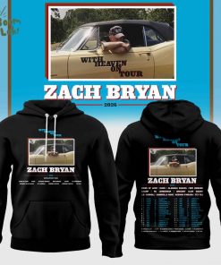 Zach Bryan “With Heaven On Tour” 2026 Collection Hoodie