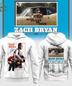 Zach Bryan “With Heaven On Tour” 2026 Collection W Hoodie