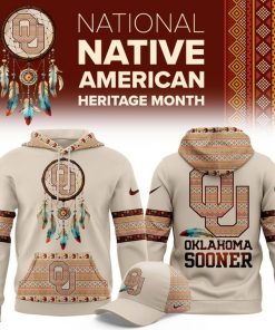 Oklahoma Sooners 2025 Native American Heritage Month Hoodie